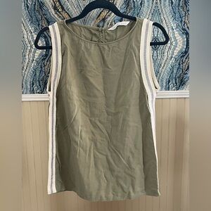 Zara Basic z1975 Denim Tank Top, Size XS